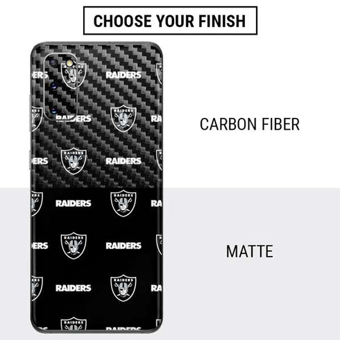 NFL Raiders Blitz Series Galaxy S20 Skin