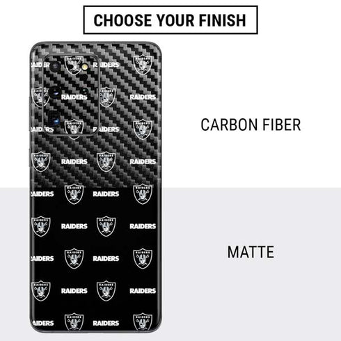 NFL Raiders Blitz Series Galaxy S20 Ultra 5G Skin