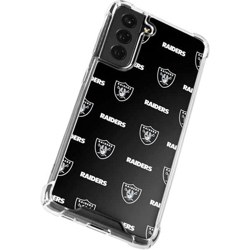 NFL Raiders Blitz Series Galaxy S21 FE Clear Case