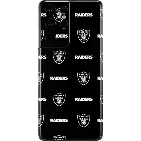 NFL Raiders Blitz Series Galaxy S21 Ultra 5G Skin