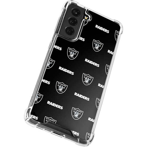 NFL Raiders Blitz Series Galaxy S22 Plus Clear Case