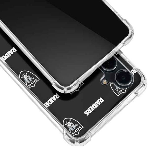 NFL Raiders Blitz Series Galaxy S23 FE Clear Case
