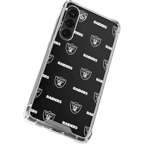 NFL Raiders Blitz Series Galaxy S23 Plus Clear Case