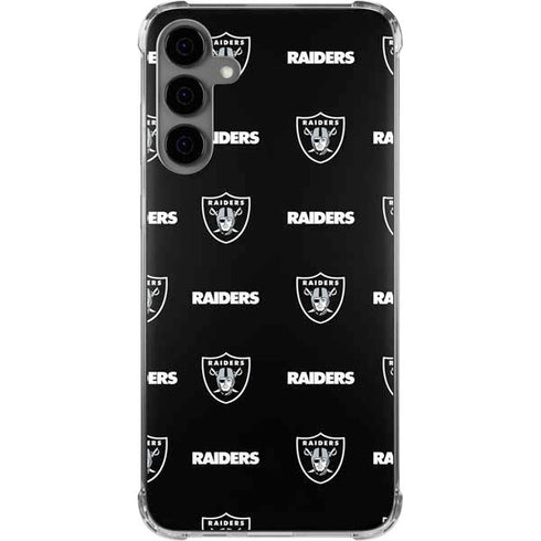 NFL Raiders Blitz Series Galaxy S24 Plus Clear Case