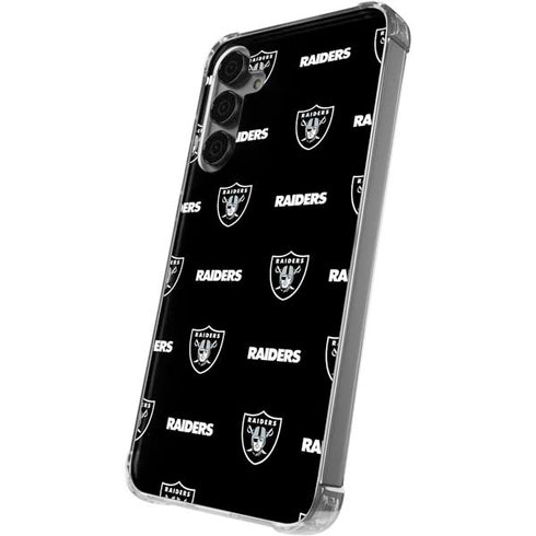 NFL Raiders Blitz Series Galaxy S24 Plus Clear Case