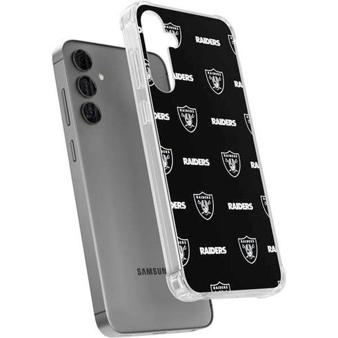 NFL Raiders Blitz Series Galaxy S24 Plus Clear Case