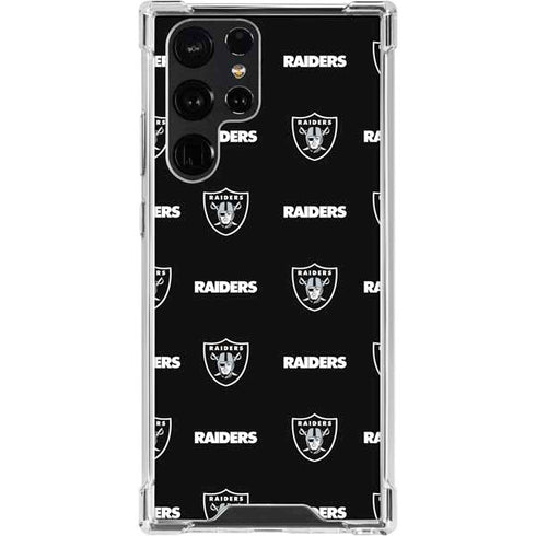 NFL Raiders Blitz Series Galaxy S24 Ultra Clear Case