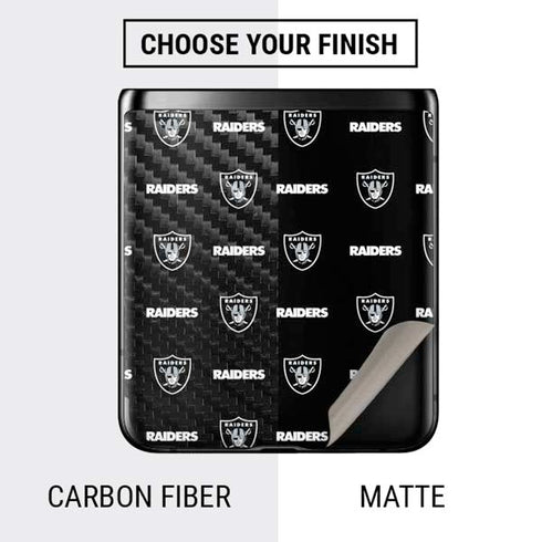 NFL Raiders Blitz Series Galaxy Z Flip Skin