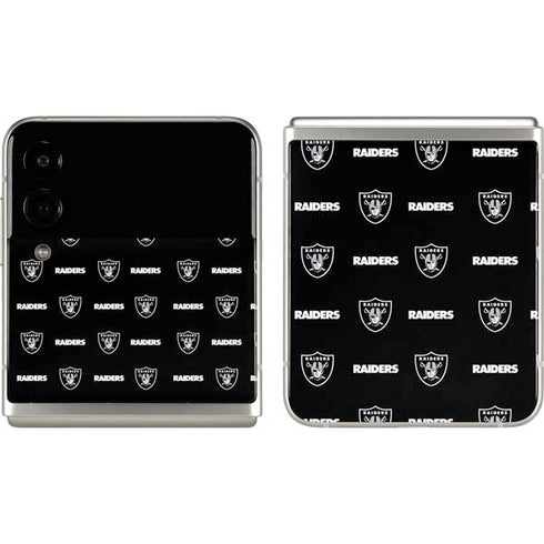 NFL Raiders Blitz Series Galaxy Z Flip3 5G Skin