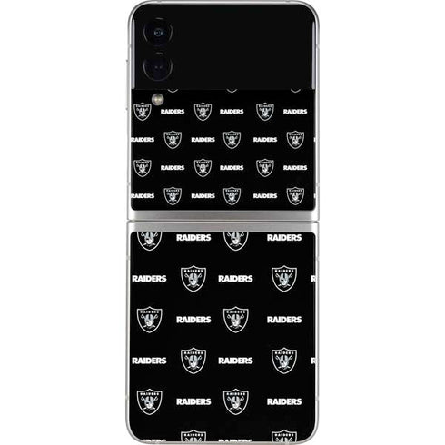 NFL Raiders Blitz Series Galaxy Z Flip3 5G Skin