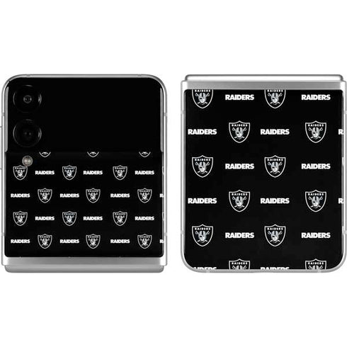 NFL Raiders Blitz Series Galaxy Z Flip4 5G Skin