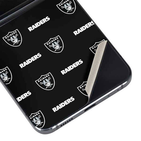 NFL Raiders Blitz Series Galaxy Z Flip5 5G Skin