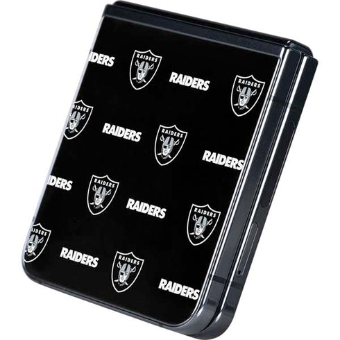 NFL Raiders Blitz Series Galaxy Z Flip5 5G Skin