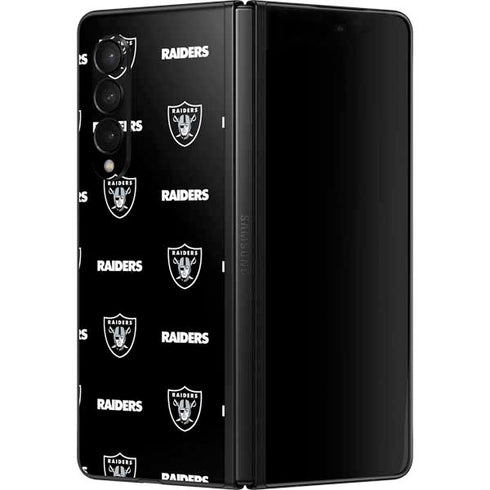 NFL Raiders Blitz Series Galaxy Z Fold3 5G Skin