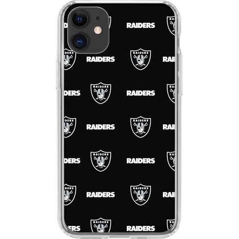 NFL Raiders Blitz Series iPhone 11 Clear Case