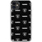 NFL Raiders Blitz Series iPhone 11 Clear Case