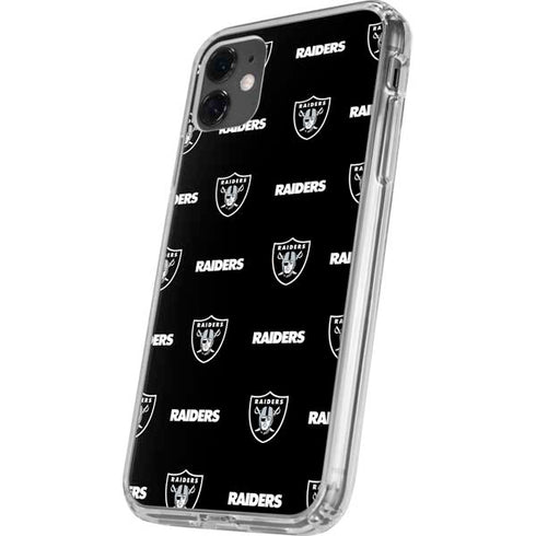 NFL Raiders Blitz Series iPhone 11 Clear Case