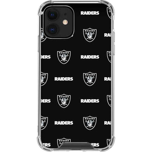 NFL Raiders Blitz Series iPhone 12 Clear Case