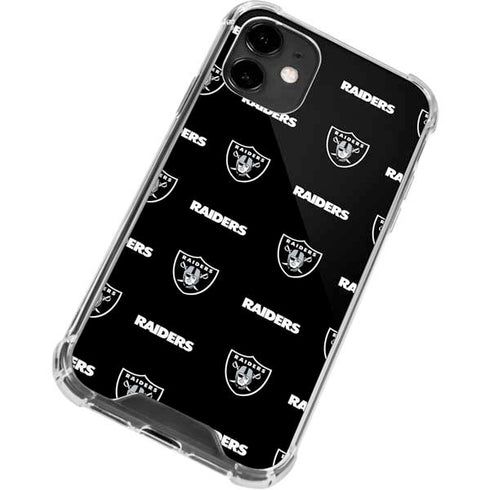 NFL Raiders Blitz Series iPhone 12 Clear Case
