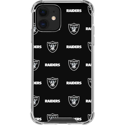 NFL Raiders Blitz Series iPhone 12 Mini Clear Case