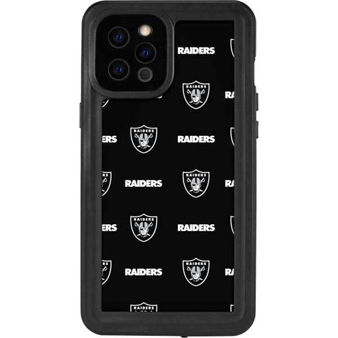 NFL Raiders Blitz Series iPhone 12 Pro Max Waterproof Case