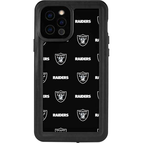 NFL Raiders Blitz Series iPhone 12 Pro Waterproof Case