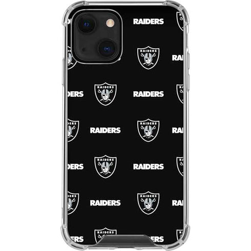 NFL Raiders Blitz Series iPhone 13 Mini Clear Case