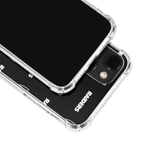 NFL Raiders Blitz Series iPhone 14 Clear Case