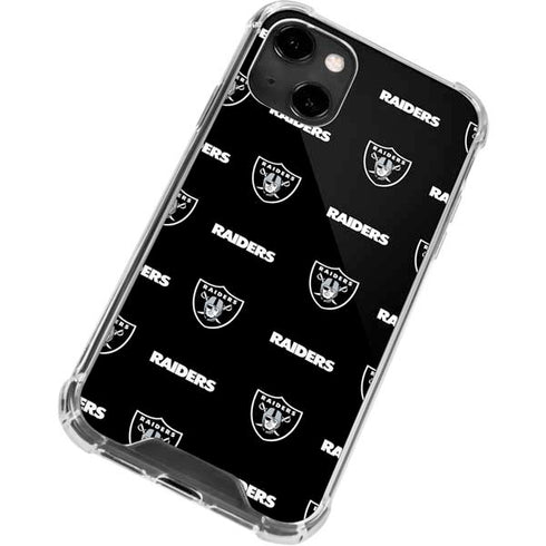 NFL Raiders Blitz Series iPhone 14 Clear Case