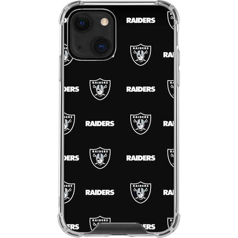 NFL Raiders Blitz Series iPhone 15 Plus Clear Case