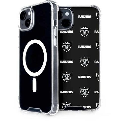 NFL Raiders Blitz Series iPhone 15 Plus MagSafe Case