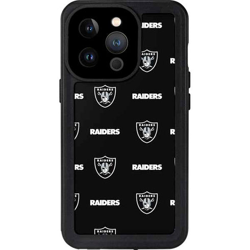NFL Raiders Blitz Series iPhone 14 Pro Waterproof Case