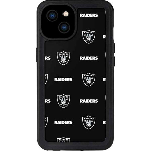 NFL Raiders Blitz Series iPhone 15 Plus Waterproof Case