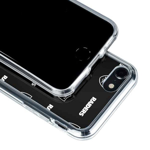 NFL Raiders Blitz Series iPhone SE (2nd & 3rd Gen) Clear Case