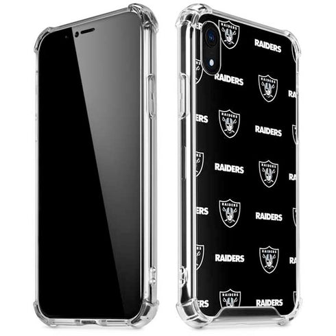 NFL Raiders Blitz Series iPhone XR Clear Case