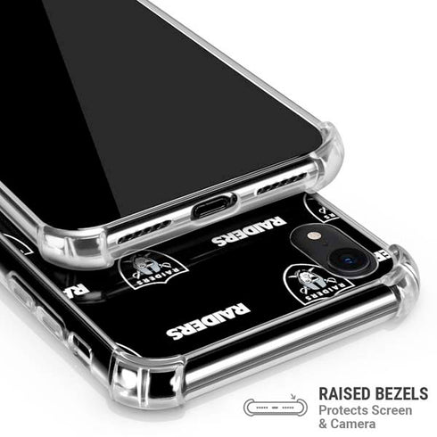 NFL Raiders Blitz Series iPhone XR Clear Case