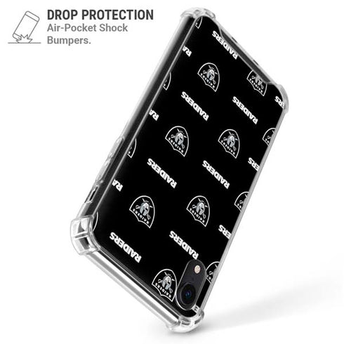 NFL Raiders Blitz Series iPhone XR Clear Case