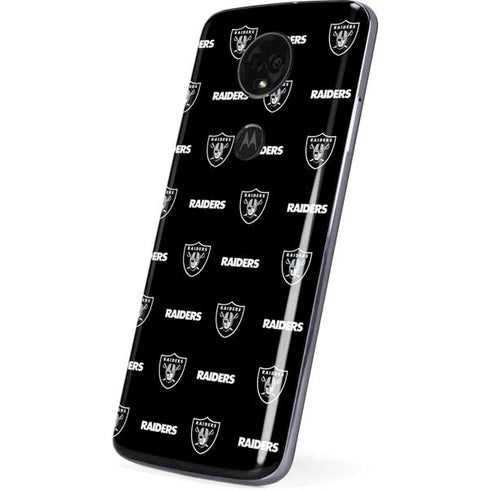 NFL Raiders Blitz Series Moto E5 Plus Skin