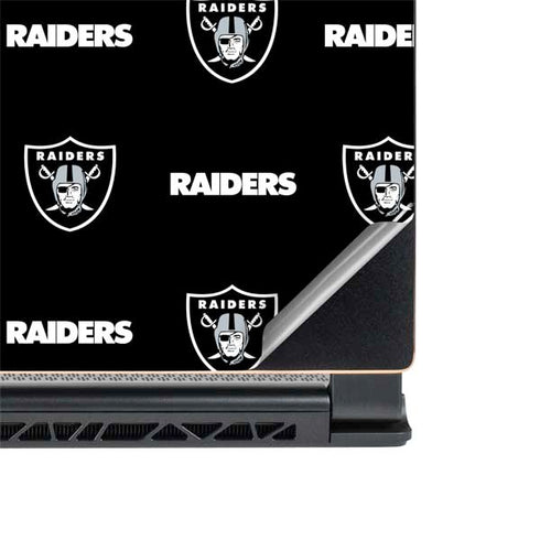 NFL Raiders Blitz Series MSI GS65 Stealth Laptop Skin