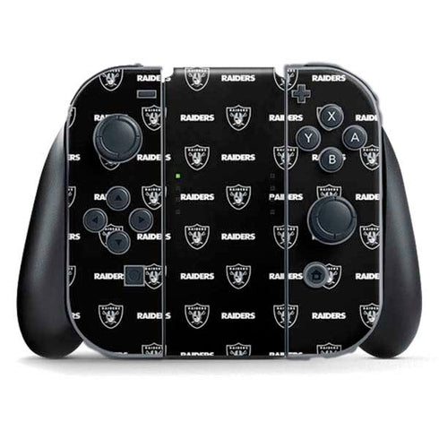 NFL Raiders Blitz Series Nintendo Switch (2017-2021) Joy-Con Controller Skin