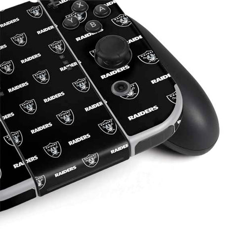 NFL Raiders Blitz Series Nintendo Switch OLED (2021) Skin