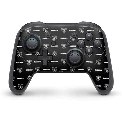 NFL Raiders Blitz Series Nintendo Switch Pro Controller Skin