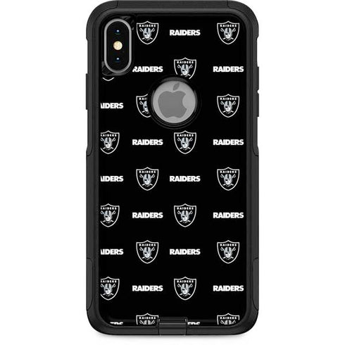 NFL Raiders Blitz Series Otterbox Commuter iPhone Skin