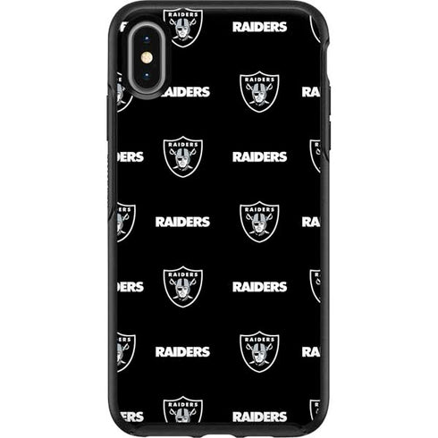 NFL Raiders Blitz Series Otterbox Symmetry iPhone Skin