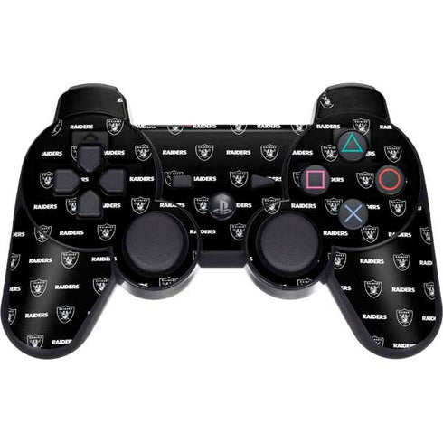 NFL Raiders Blitz Series PS3 Dual Shock wireless controller Skin