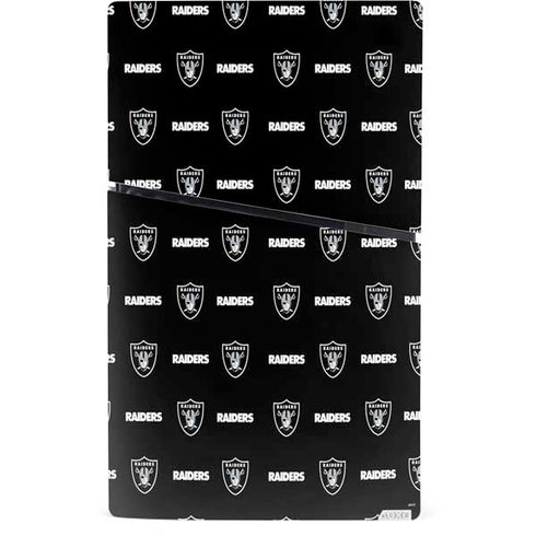 NFL Raiders Blitz Series PS5 Slim Digital Edition Console Skin