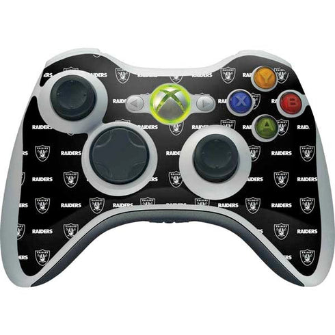 NFL Raiders Blitz Series Xbox 360 Wireless Controller Skin