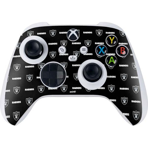 NFL Raiders Blitz Series Xbox Series S Controller Skin