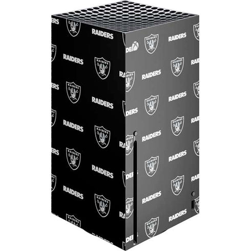 NFL Raiders Blitz Series Xbox Series X Console Skin