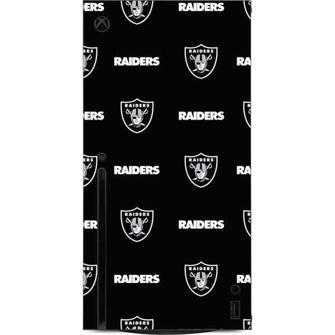 NFL Raiders Blitz Series Xbox Series X Console Skin